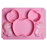 New Baby Silicone Dinner Plate